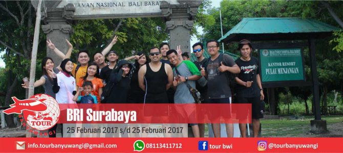 Grup BRI Surabaya Trip to Banyuwangi with Tour Banyuwangi